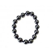 PULSERA SHUNGITA Ó SHUNGIT 10mm con goma