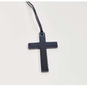 colgante fotam de cruz de shungit