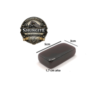 placa shungit ,la piedra inteligente ,Carelia ,100% shungita