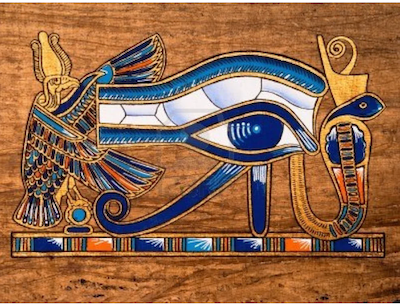 colgante de hojo de horus