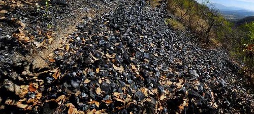 mina jalisco obsidiana negra